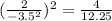 (\frac{2}{-3.5^2})^2=\frac{4}{12.25}