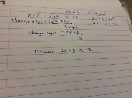 How to solve this using long division