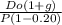 \frac{Do(1+g)}{P(1-0.20)}