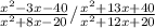 \frac{x^{2} -3x - 40}{x^{2} + 8x - 20} / \frac{x^{2}+ 13x + 40}{x^{2}+ 12x + 20}
