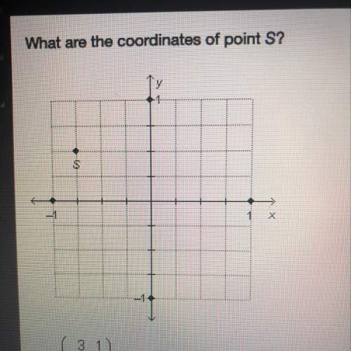 What is the coordinates of point s?