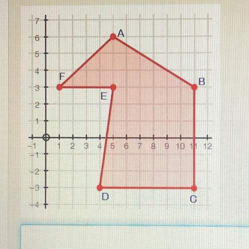 10 find the area of the following shape. you must show all work to receive