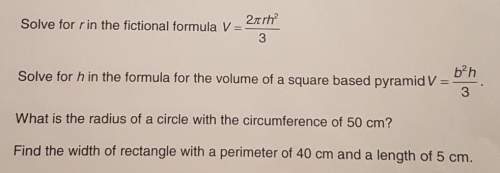 Its formula manipulation, only respond if u know how to get the answer, you