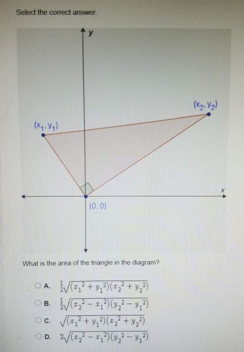 (#)what is the area of the triangle in the diagram?