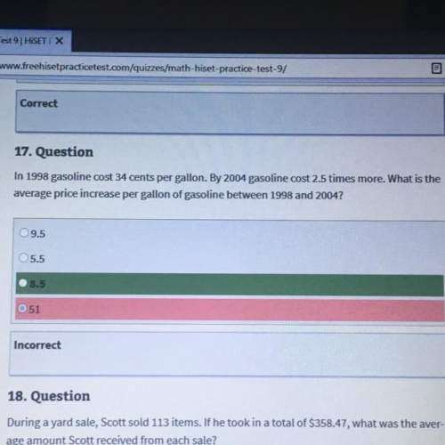 My answer was incorrect. can someone explain this to me ?
