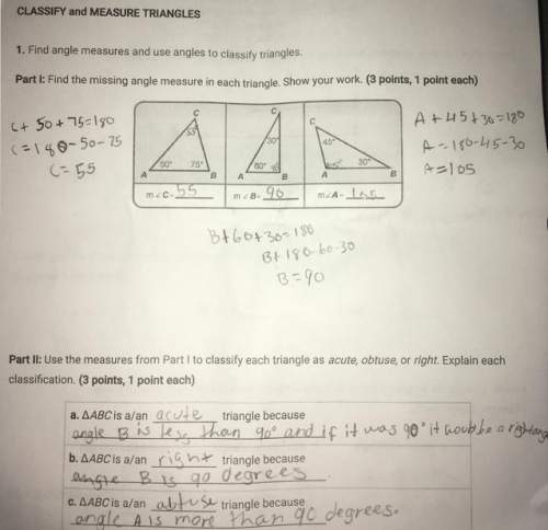 Classify and measure triangles
