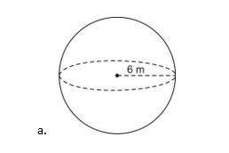 Find the volume of each figure to the nearest tenth. show your work