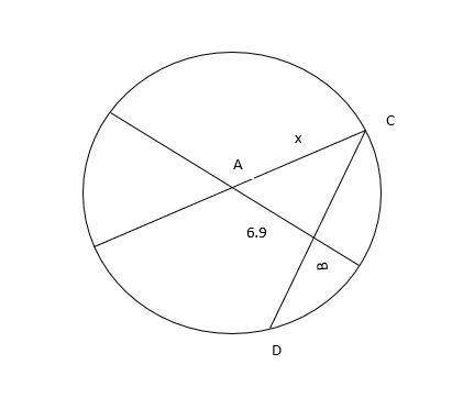 Find the length of the segment indicated. Round your answer to the nearest tenth if necessary