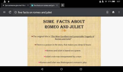 Can someone give me 5 facts from act 3 scene 1 from Rome o and Jul ie t