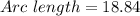 Arc \ length=18.84