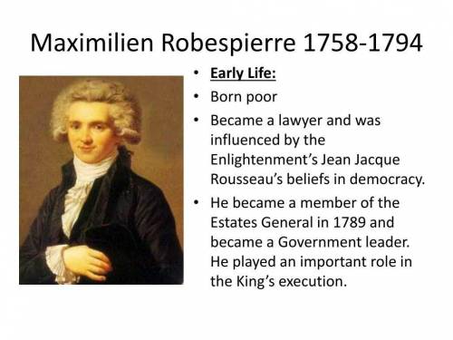 Explain the artist and Robespierre’s bias concerning Louis XVI.