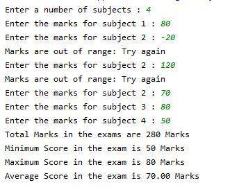 Write a Python program calculate summary statistics about a class assignment. First, prompt the user
