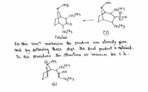 Cocaine has been prepared by a sequence beginning with a Mannich reaction between dimethyl acetonedi