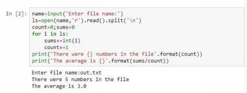 Write a program that lets the user enter in a file name (numbers.txt) to read, keeps a running total
