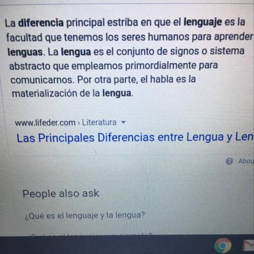 Cual es la diferencia entre lengua y lenguaje?