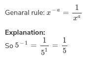 Which of the following is equivalent 2 to the power of -4