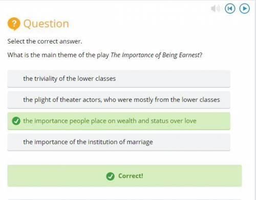 Themes portrayed in the importance of being earnest.