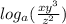 log_{a} (\frac{xy^{3}}{z^{2}} )