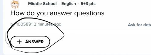 How do you answer questions