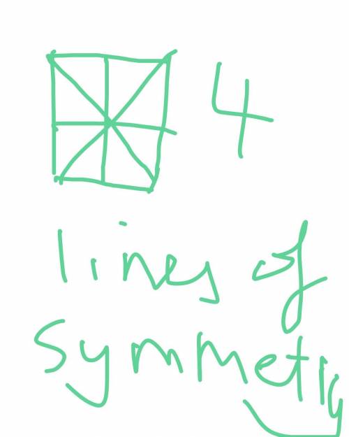 Dave says:No quadrilateral has more than two lines of symmetry.Is Dave correct?Explain your answer.