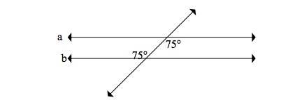 Is this statement true or false?  if two lines are intersected by a transversal so that the alternat