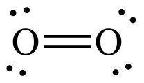 Draw all of the Lewis structures of O2 which obey the octet rule and use this Lewis structure or the