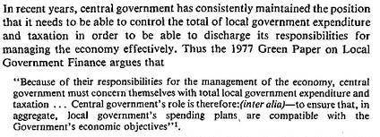 The relies on state and national funding to carry out programs. A. local government B. state governm