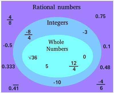What does a rational number look like.
