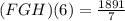 (F G H)(6) = \frac{1891}{7}