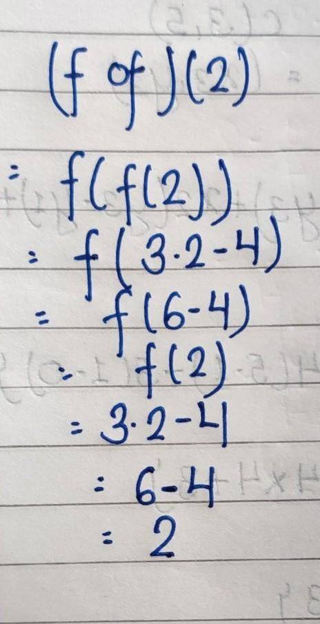 Let f(x) = 3x - 4 and g(x) = -xº. Evaluate the composite function.
 

•(2)
a. 0
b. -2
C. 2
d. -1
Ple