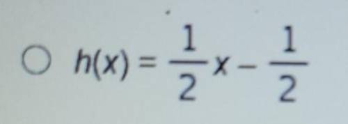 What is the inverse of the function f(x)=2x+1?