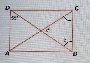 If ABCD is a rectangle, and ABD=55, what is the value of X?