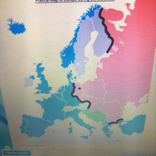 Use the map below to answer the following question: based on the map of europe during the cold war,