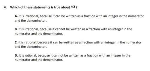 Which of these statements is true about √2?