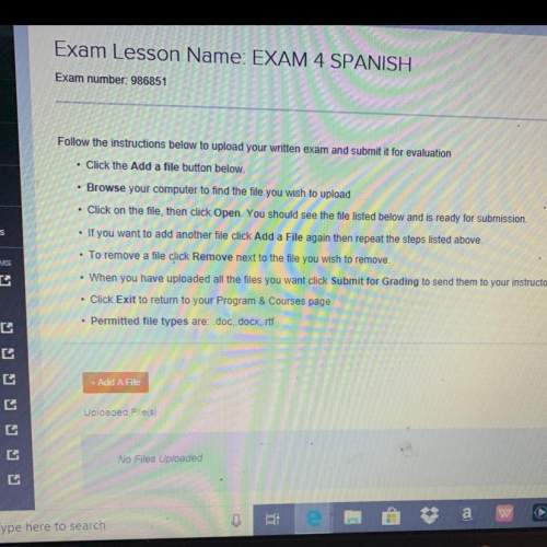 Exam lesson name: exam 4 spanish exam number: 986851