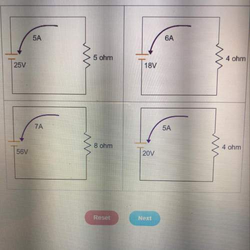 Which circuits correctly show ohm's law?
