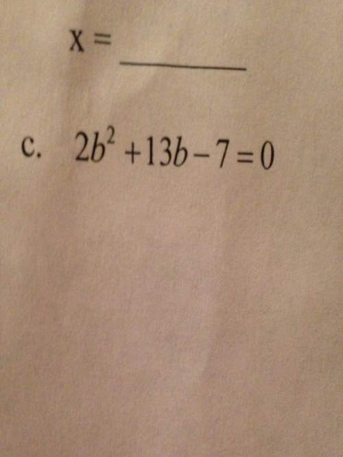 Ihave to solve for b but i can't figure it out