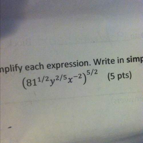 You have to simplify this without any negative exponents. where would i start?