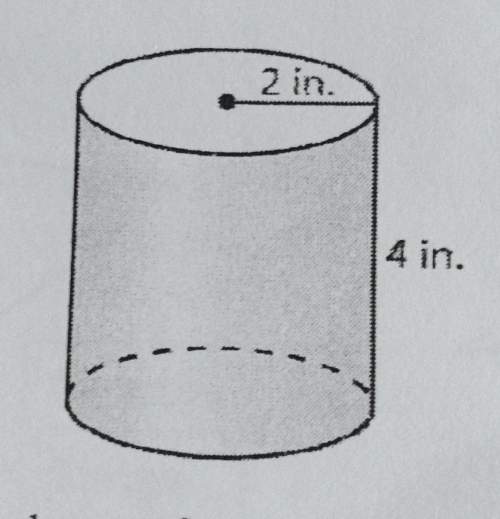Find the surface area of the cylinder. round your answer to the nearest tenth. (open attachment to s