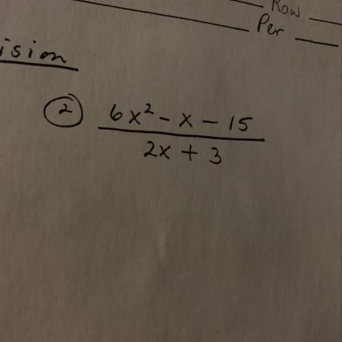 Idon't think i've been so confused ever, how do i solve this using long division?
