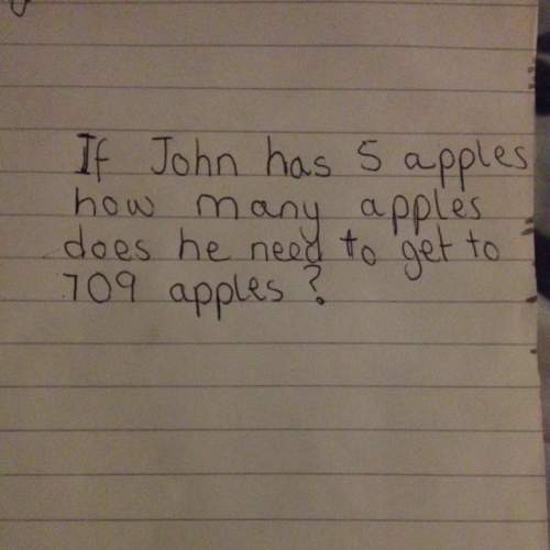 If john has 5 apples how many apples does it take to get to 709 apples?