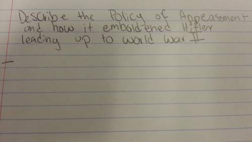 Describe the policy of appeasement and it emboldened hitler leading up to world war ii