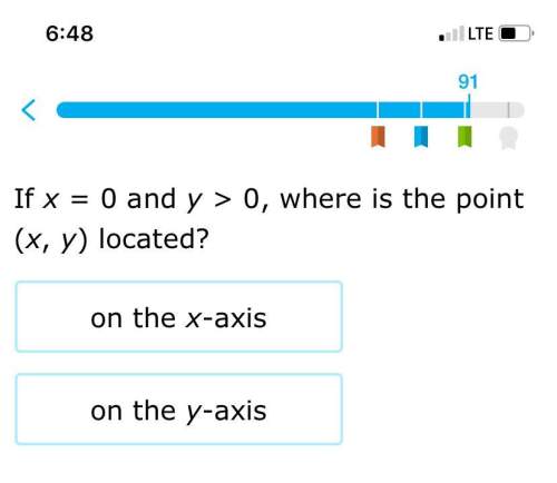 If x=0 and y&gt; 0, where is the point (x,y) located?