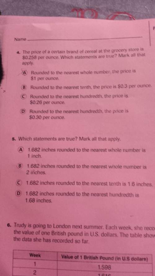 Which want is right in number 4 and 5