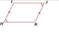 Hijk is definitely a parallelogram? true or false.