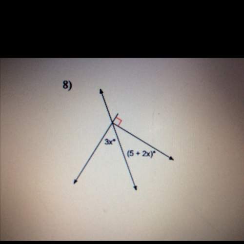 Solve for x substitute back in what kind of angle