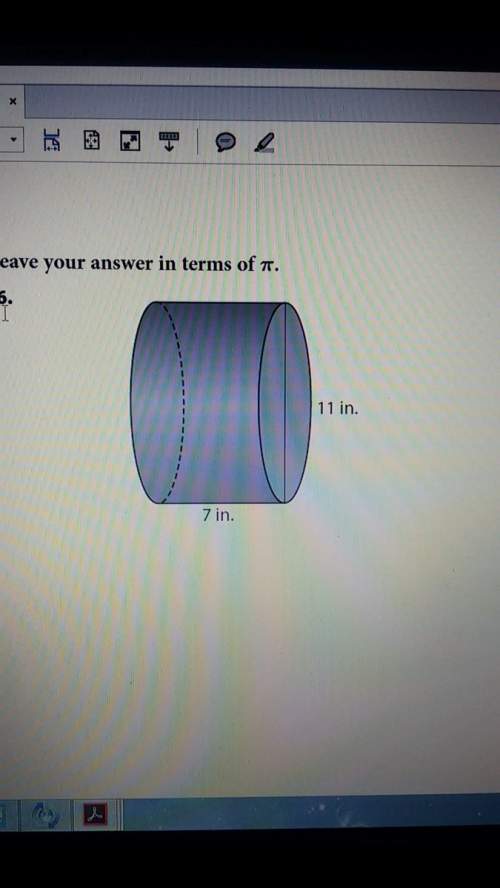 Ineed finding the lateral area and surface area of this cylinder but i have to leave π in my answer