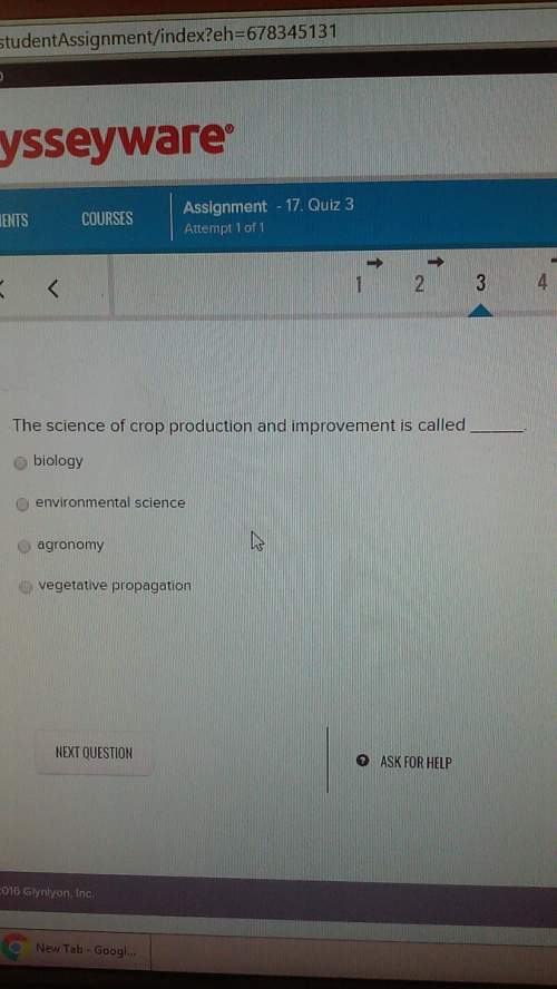 The science of the crop production and improvement is called
