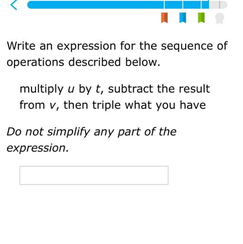 Write the expression for the operation. dont simplify