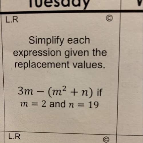 Simplify each expression given the replacement values.